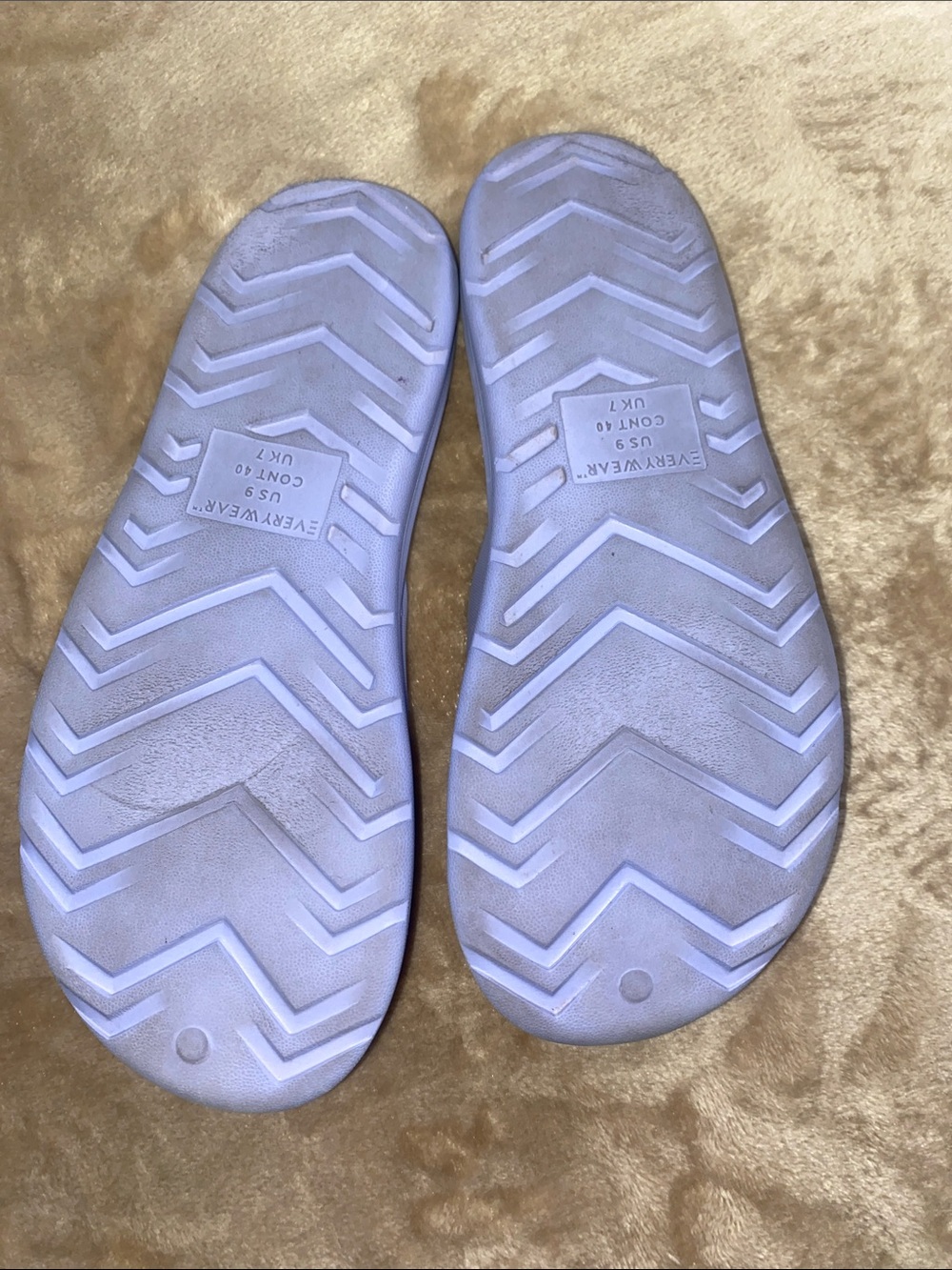 totes Lavender Cross-Strap Slide Sandals - Picture 5 of 5